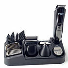 Багатофункціональний триммер на акумуляторі для стрижки волосся 6в1 VGR V-012 / Машинка для стрижки, фото 4