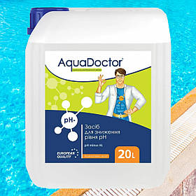 AquaDoctor pH Minus HL (соляна 15%) препарат для зниження рівня pH рідкий, 20 л