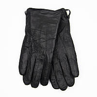 Мужские кожаные зимние перчатки с натуральной овчиной (арт. M21-5) 20см