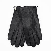 Мужские кожаные зимние перчатки с натуральной овчиной (арт. M21-7) 20см