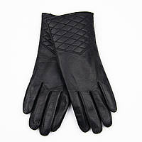 Женские кожаные зимние перчатки из натуральной кожи (арт. F25-3) 7"