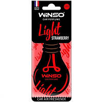 Ароматизатор Light Strawberry " клубника" сухой листик Winso ( ) 533070-WINSO