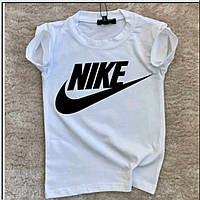 Турецька дитяча біла футболка Nike унісекс 2-3-4-5-6-7-8 років