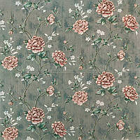 Самоклеюча декоративна 3D панель сірі троянди 700x700x5мм (430) SW-00000761