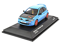 Коллекционная модель авто 1/43 Renault Megane 2 RS R26-R Blue 2008 Solido