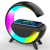 Настольная лампа G-Smart Light Sound Machine с беспроводной зарядкой Черный