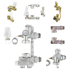 Змішувальні вузли колекторів