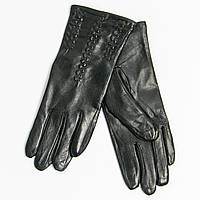 Женские кожаные перчатки на плюше (арт. 14F21-2) до 17 см