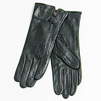 Женские кожаные перчатки на плюше (арт. 14F21-3) до 17 см
