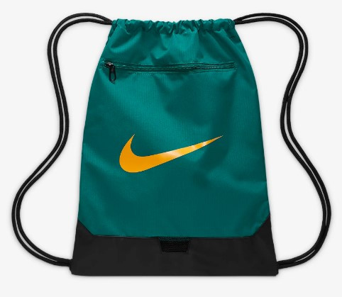 Рюкзак-мішок Nike Brasilia 9.5 Training Gym Sack 18 л спортивний (DM3978-381)