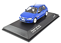 Коллекционная модель авто 1/43 Peugeot 106 Ph.2 Rally Blue 1995 Solido