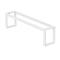 Каркас для скамейки из металла (1084) 1500×300mm, H=420mm Белый