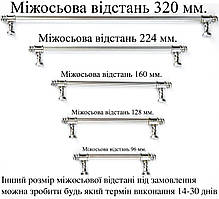 Ручки меблеві UNO BAROCCO MONICA 711 Хром