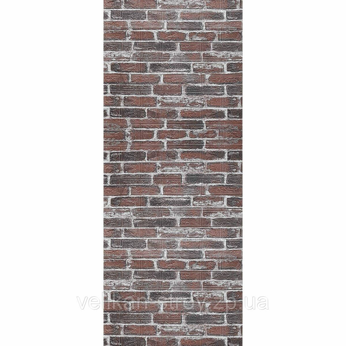 Самоклеюча 3D панель під червону катеринославську цеглу 3080x700x3мм SW-00001761