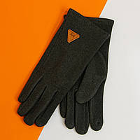 Женские красивые перчатки №20-1-53 серый