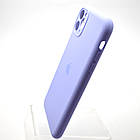 Силіконовий чохол накладка Silicon Case Full Camera для iPhone 11 Pro Lilac, фото 4