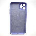 Силіконовий чохол накладка Silicon Case Full Camera для iPhone 11 Pro Lilac, фото 2