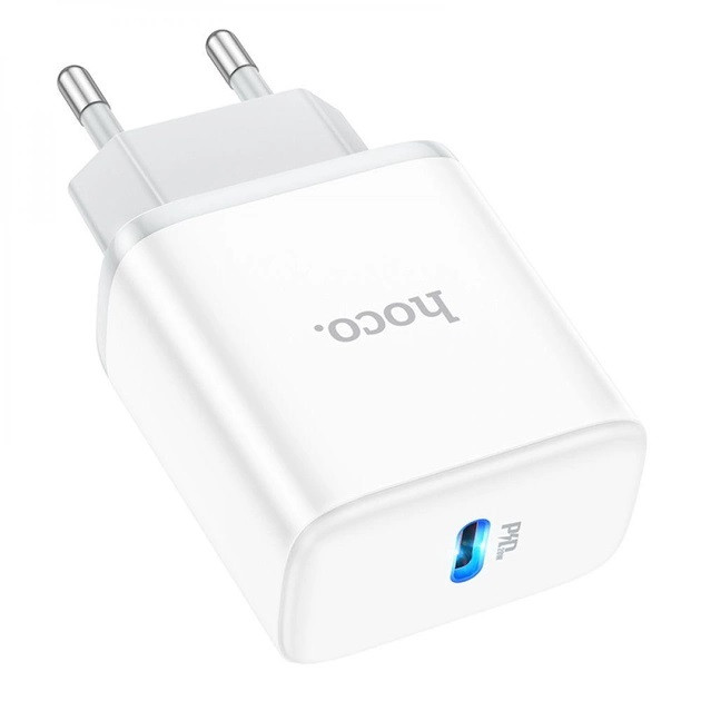 Зарядний пристрій Hoco C104A 3.0A 20W Fast Charger Type C PD Білий