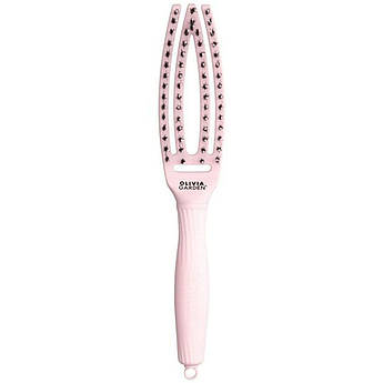 Щітка із комбінованою щетиною Olivia Garden Finger Brush Combo Pink Small OGID1685