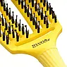 Щітка з комбінованою щетиною Olivia Garden Finger Brush Combo Nineties Sweet Lemonade OGID1794, фото 4