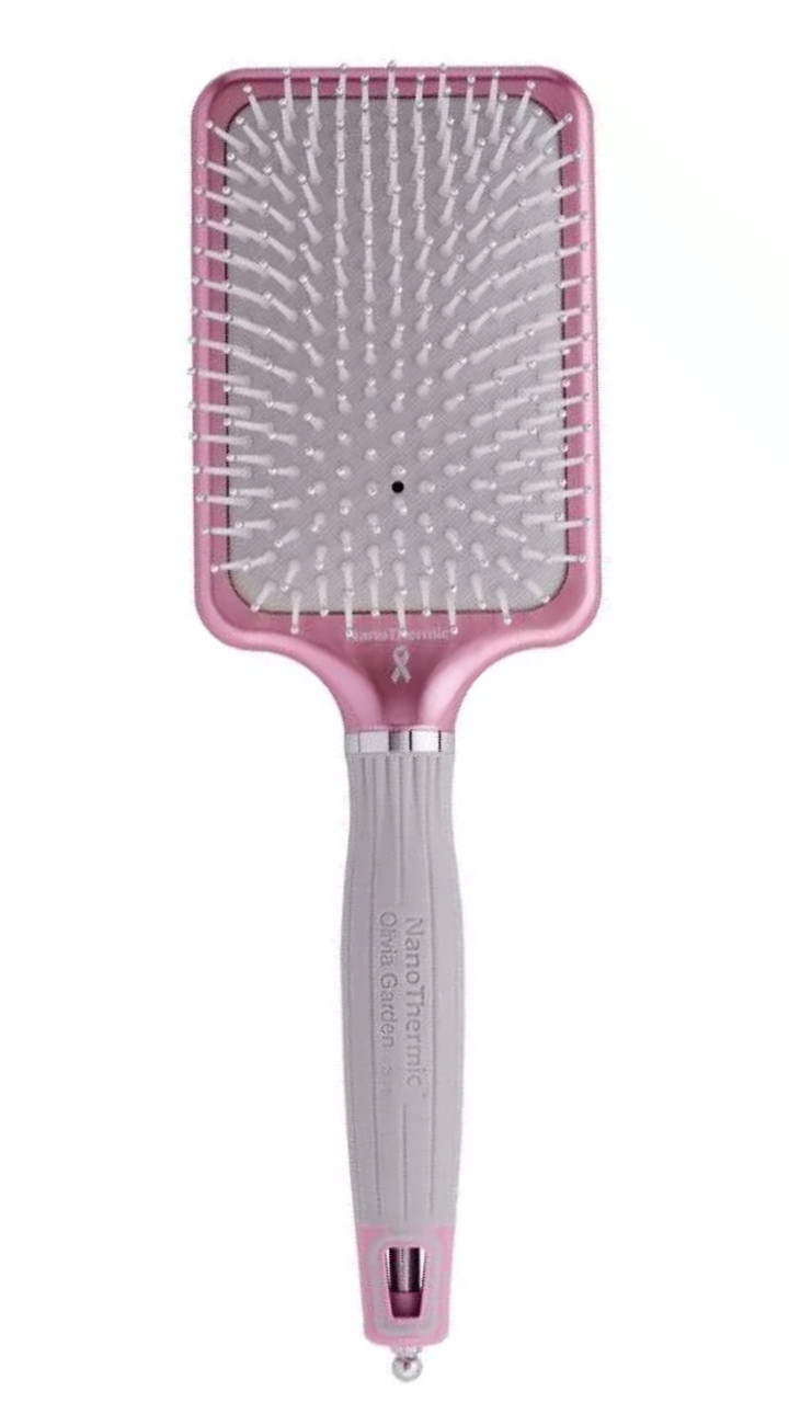 Щітка масажна Olivia Garden Nano Thermic Think and Pink T&PP-G