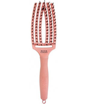 Щітка з комбінованою щетиною Olivia Garden Finger Brush Combo Medium Peach OGID1410