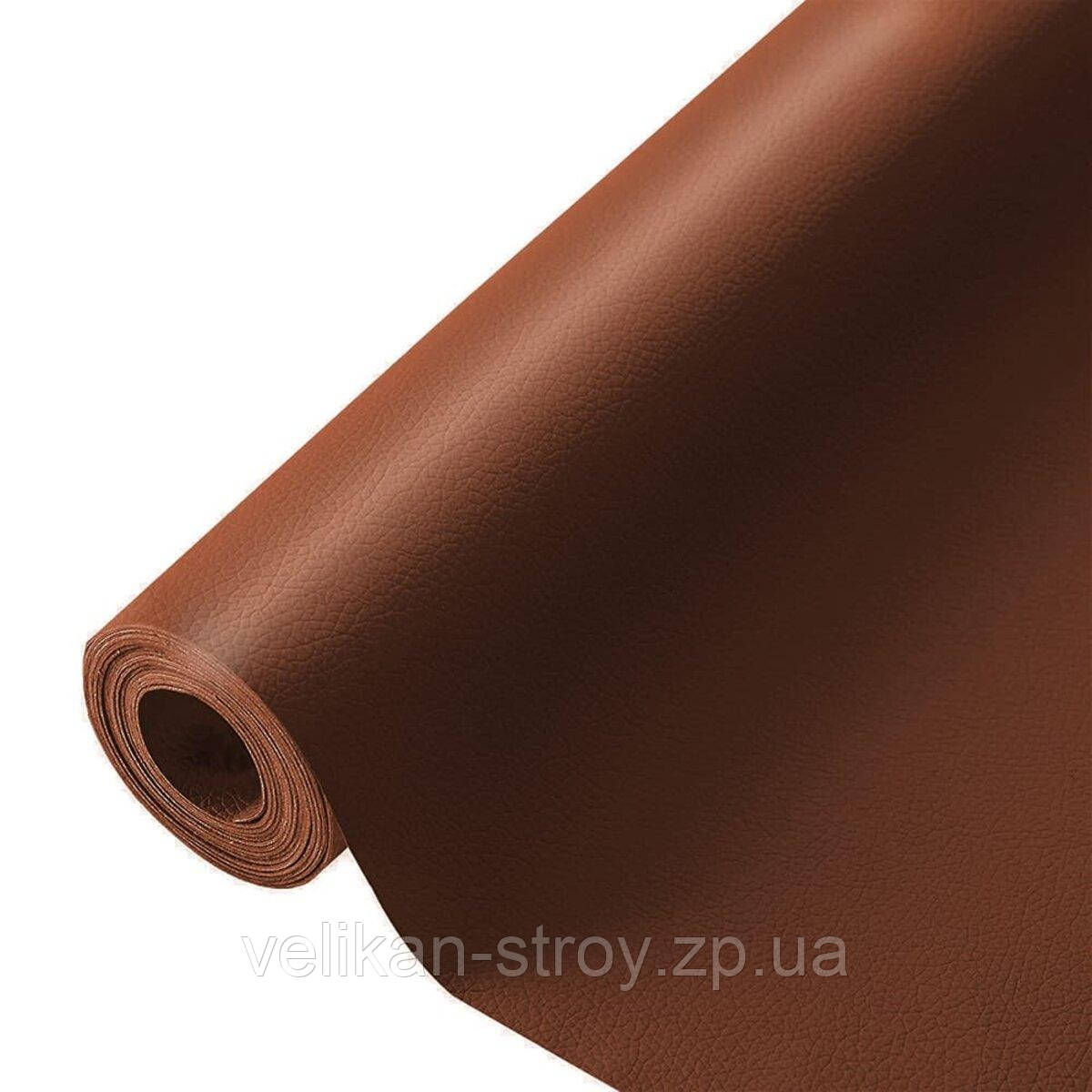 Самоклеюча екошкіра у рулоні 1.37*3m*0.5mm LIGHT BROWN (D) SW-00001412