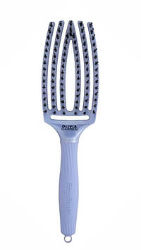 Щітка Olivia Garden Finger Brush  Amore Pearl Blue Medium LE ID1789