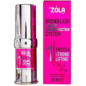Склад для ламінування брів та вій ZOLA 01 Protein Strong Lifting, 10 мл
