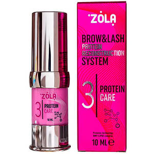 Склад для ламінування брів та вій ZOLA 03 Protein Care, 10 мл