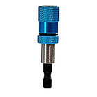 Тримач для біт магнітний 1/4"х60 мм, з обмежувачем Vitals, фото 2