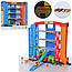 Дитячий ігровий гараж A333-251A, 3 поверхи, машинки, трек, дорожні знаки, музика, звук, світло, фото 2