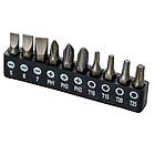 Викрутка з гнучким стрижнем Vitals Master, 10 бітів, фото 2