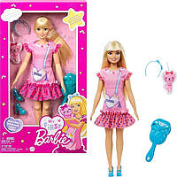 Кукла Моя первая Барби Малибу My First Barbie Preschool Doll "Malibu" with Kitten HLL19