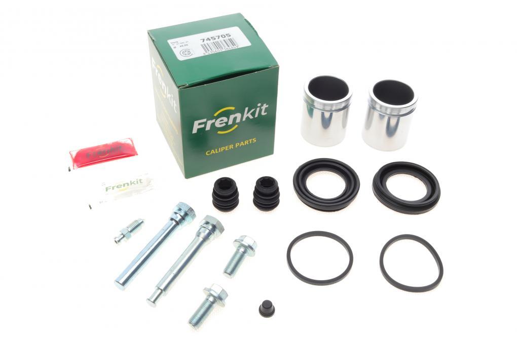 Ремкомплект супорта (переднього) Honda CR-V 12- (d=45mm)(Niss)(+2 поршня/направляюча)SuperKit 745705 UA61, фото 1