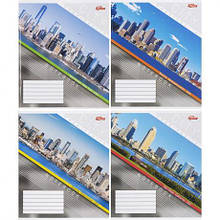 Зошит кольоровий 36 аркушів, клітинка 3448 N MZOPT