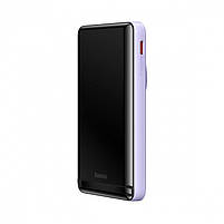 Портативна батарея Baseus Magnetic Bracket 20W 10000mAh, Purple, фото 5