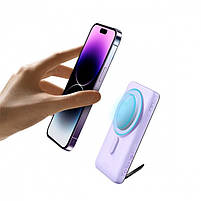 Портативна батарея Baseus Magnetic Bracket 20W 10000mAh, Purple, фото 3