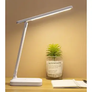 Настільна акумуляторна LED лампа Desk lamp WHITE Лучшая цена