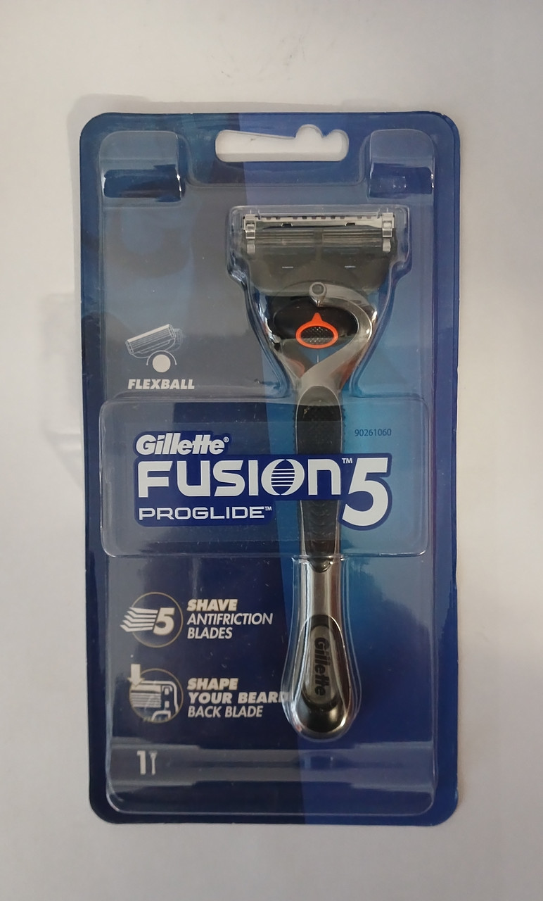 Станок для гоління чоловічий Gillette Fusion Proglide (Жилет верстат + 1 картридж)