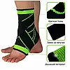 Компресійний бандаж для гомілковостопу, еластичний фіксатор стопи, фото 3
