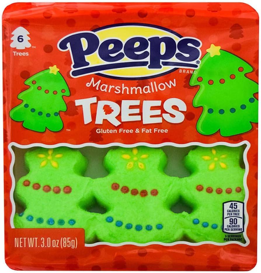 Новорічне Маршмелоу Peeps Trees 6st 85g