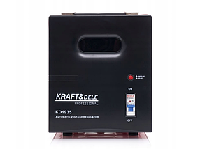Стабілізатор напруги Kraft & Dele AVR 5000ВА 230В, фото 3
