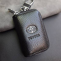 Ключница с логотипом авто Toyota, брелок Тойота Техно Плюс Арт.46109