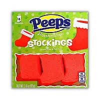 Новогоднее Маршмеллоу Peeps Stockings 6st 85g