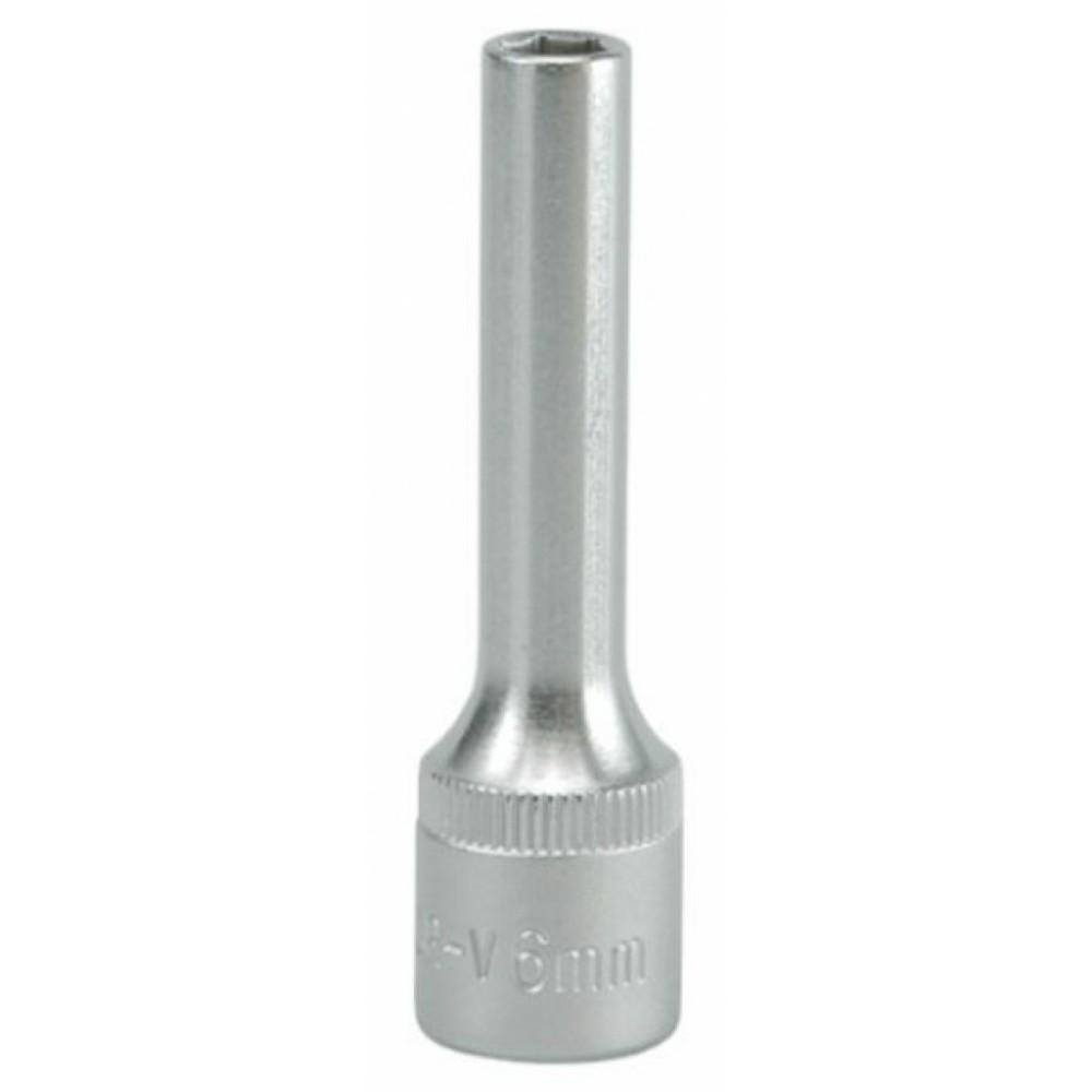 Головка торцева 6-гранна довга 3/8" 6 мм YATO 63 мм