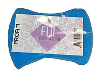 Губка банная фигурная (массажный слой) Fiji 1шт ТМ Profit! BP