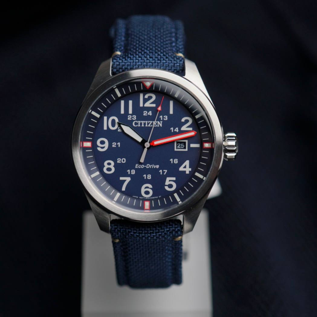 Чоловічий Годинник Citizen Eco-Drive Military AW5000-16L