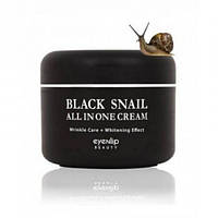 Крем многофункциональный с экстрактом черной улитки для лица Eyenlip Black Snail All In One Cream 100 ml