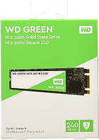 Накопичувач SSD WDS240G2G0B 240 ГБ M.2 2280 SATA 6 GB S WD Green Retail